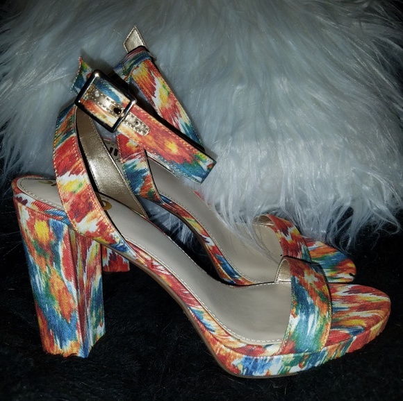 Circus by Sam Edelman Shoes - Colorful chunky pumps